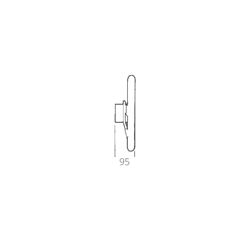 Ultraflex Volante V56 Bianco Ø 350 mm - immagine 2