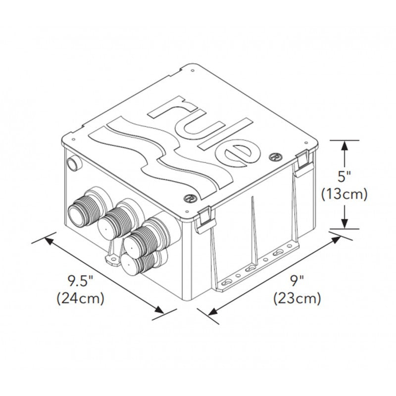 Rule Bac de douche 800GPH 12V
