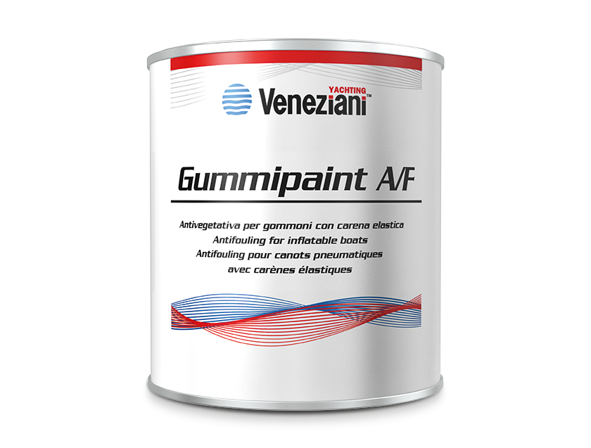 Veneziani Gummipaint A/F Black 0.5 lt