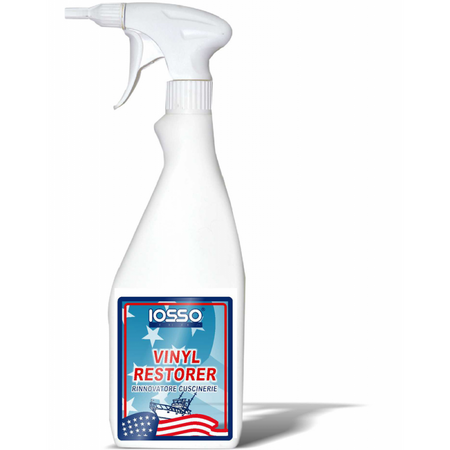 Iosso Vinyl Restorer XVR detergente protettivo spray per superfici viniliche cuscineria e tendalini 750ml